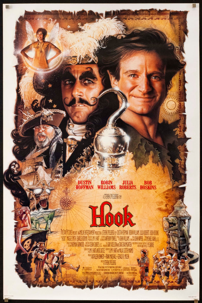Hook Original Vintage Movie Poster