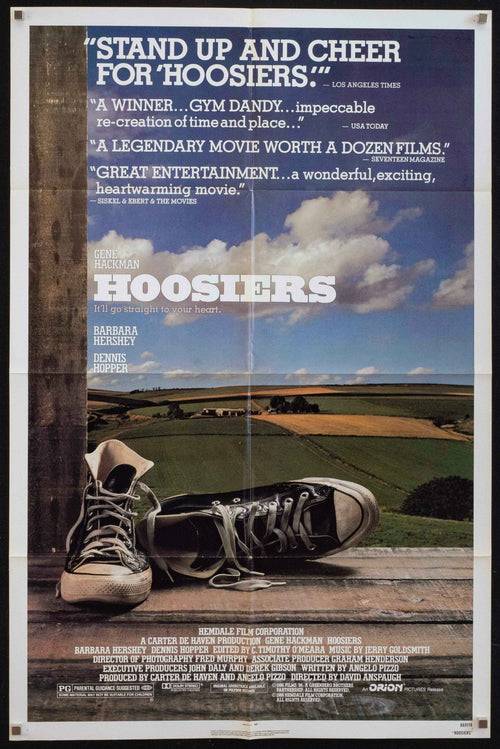 Hoosiers Original Vintage Movie Poster