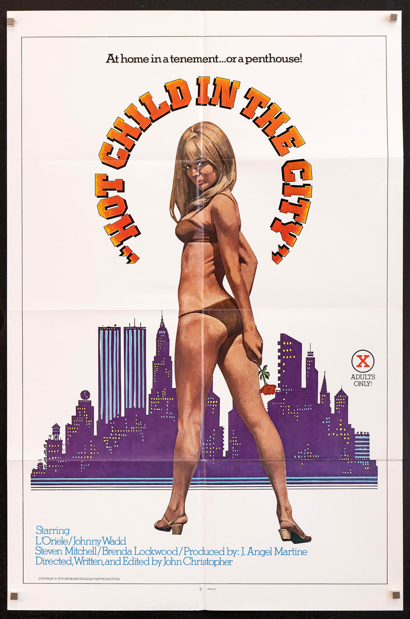 Hot Child in the City 1 Sheet (27x41) Original Vintage Movie Poster