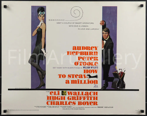 How to Steal A Million Original Vintage Movie Poster