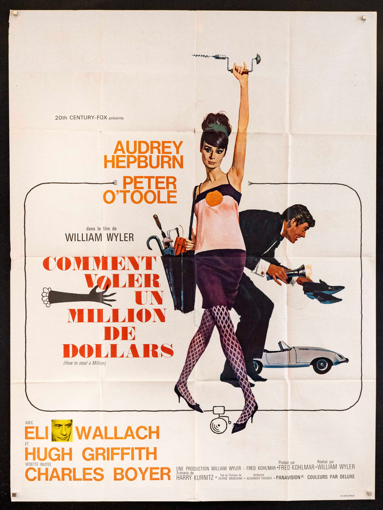How to Steal A Million Original Vintage Movie Poster