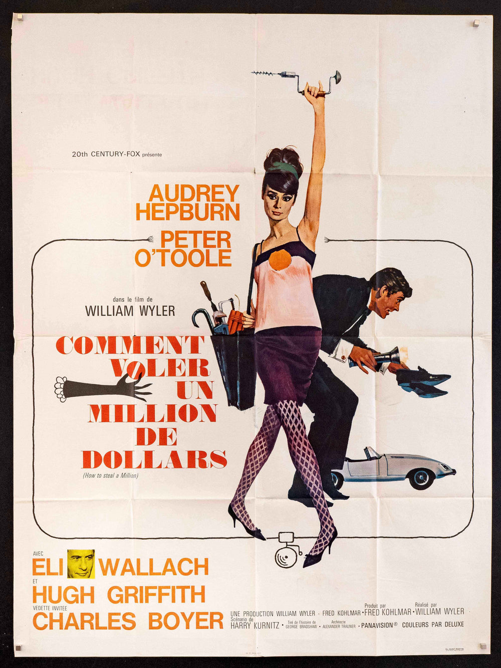 How to Steal A Million Original Vintage Movie Poster