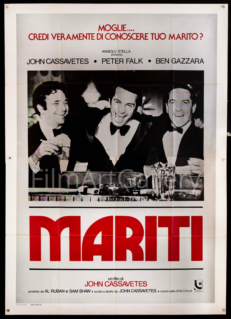 Husbands Italian 4 foglio (55x78) Original Vintage Movie Poster