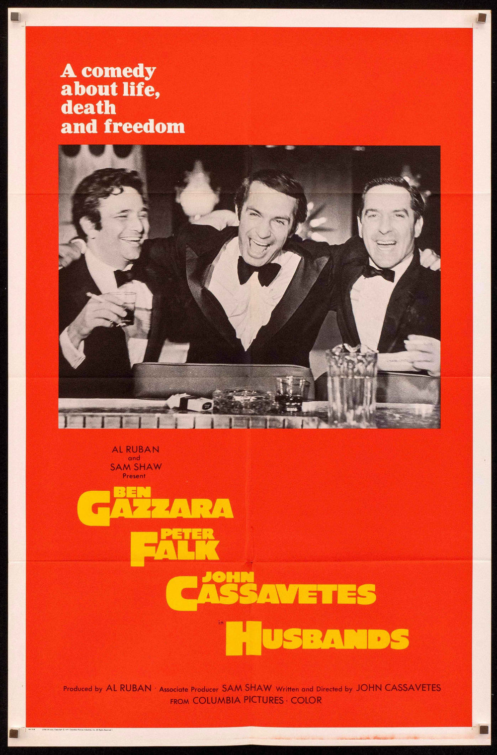 Husbands Original Vintage Movie Poster