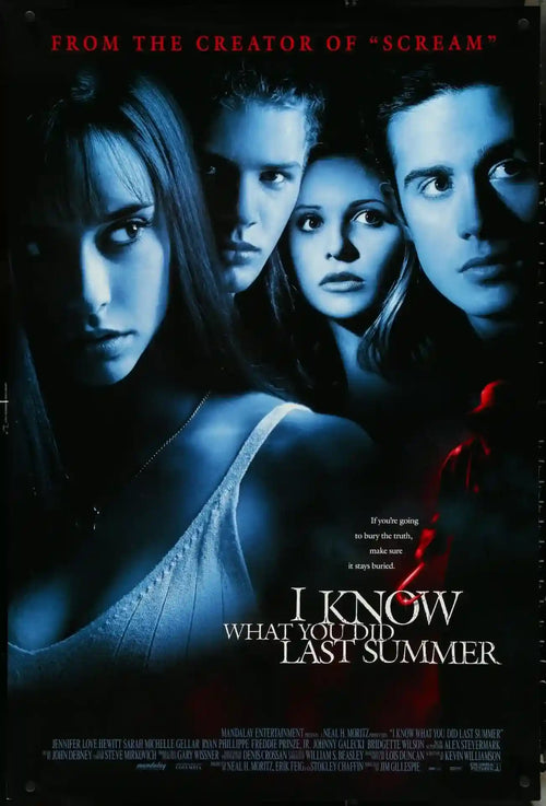 I Know What You Did Last Summer Original Vintage Movie Poster