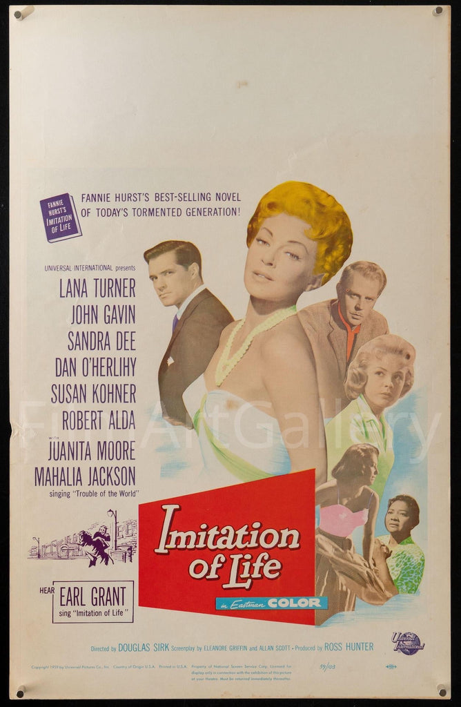 Imitation of Life Original Vintage Movie Poster