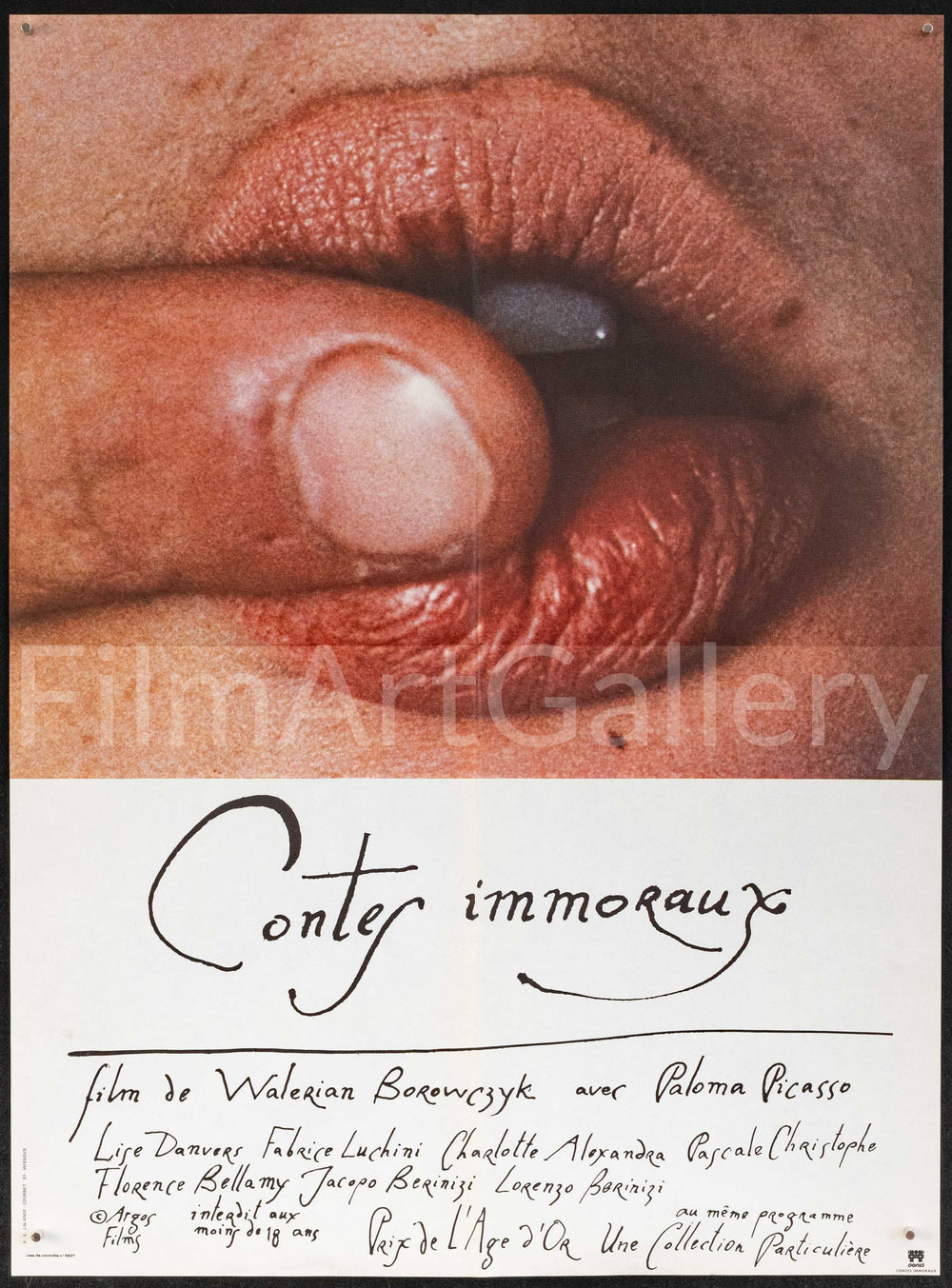 Immoral Tales (Contes Immoraux) Original Vintage Movie Poster