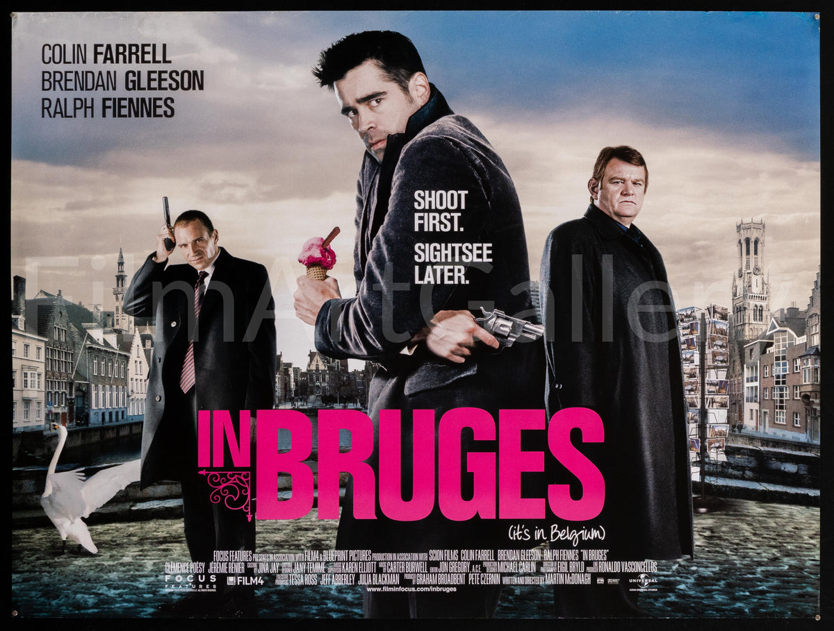 In Bruges British Quad (30x40) Original Vintage Movie Poster