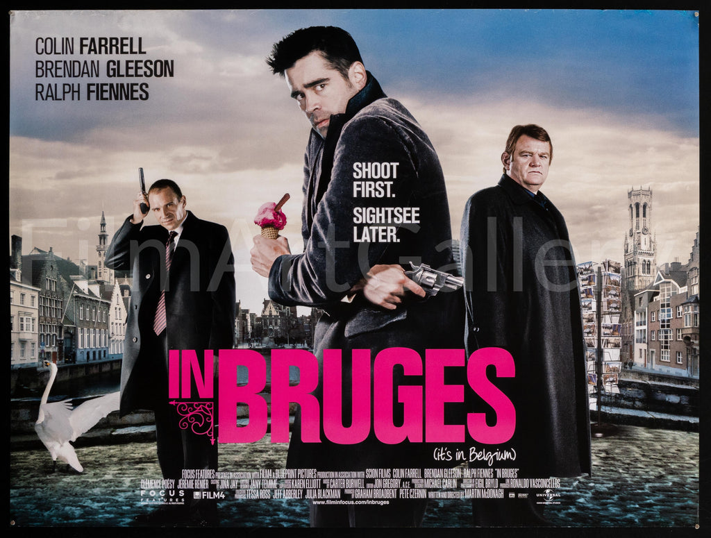 In Bruges Original Vintage Movie Poster