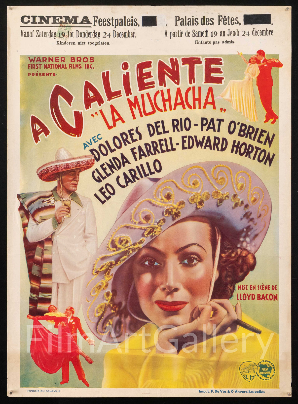 In Caliente Original Vintage Movie Poster