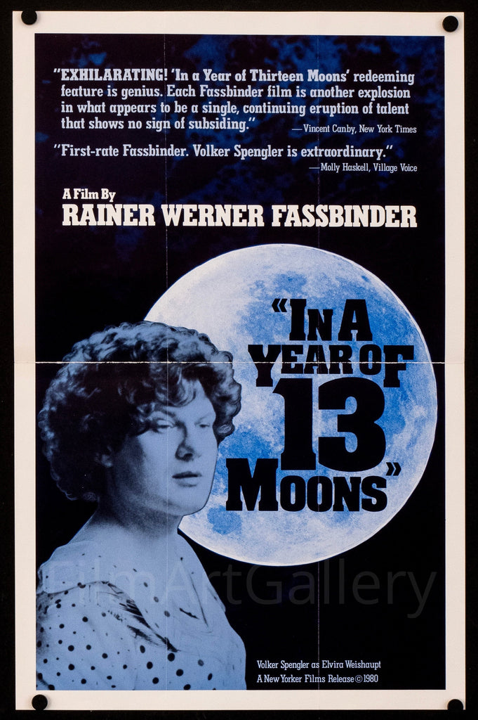In a Year with 13 Moons Original Vintage Movie Poster