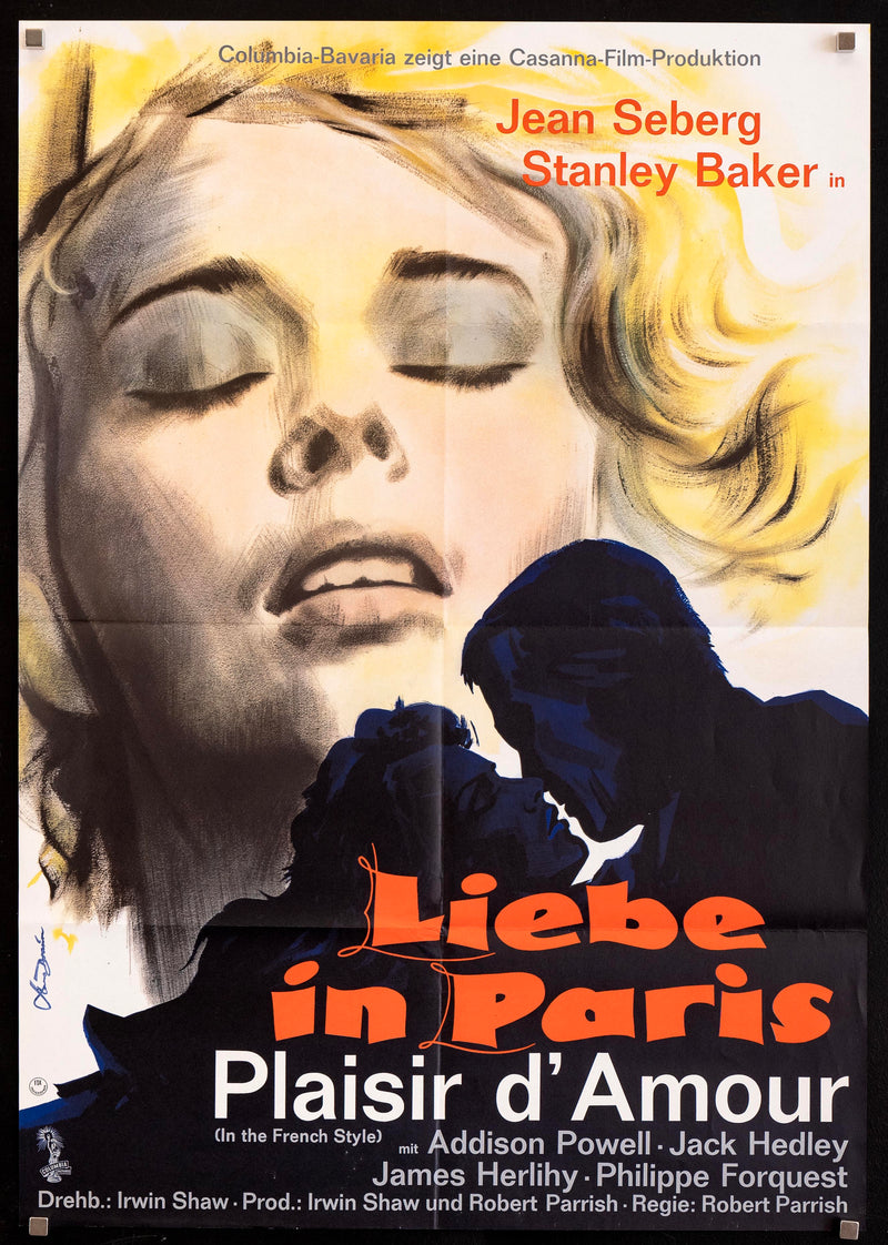 In the French Style German A1 (23x33) Original Vintage Movie Poster