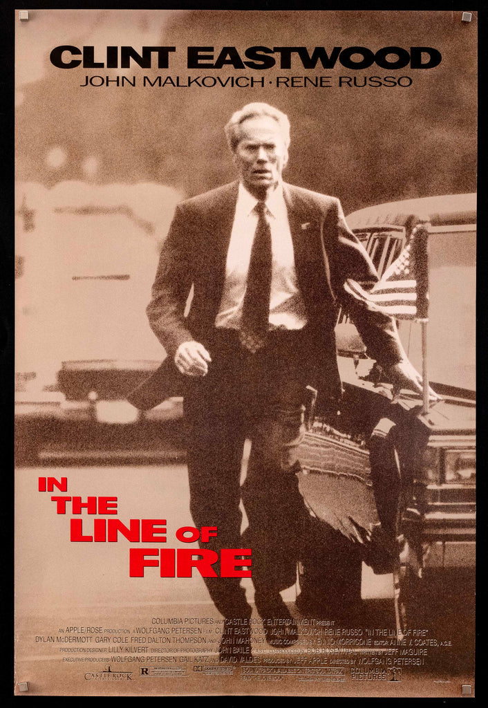 In the Line of Fire Original Vintage Movie Poster