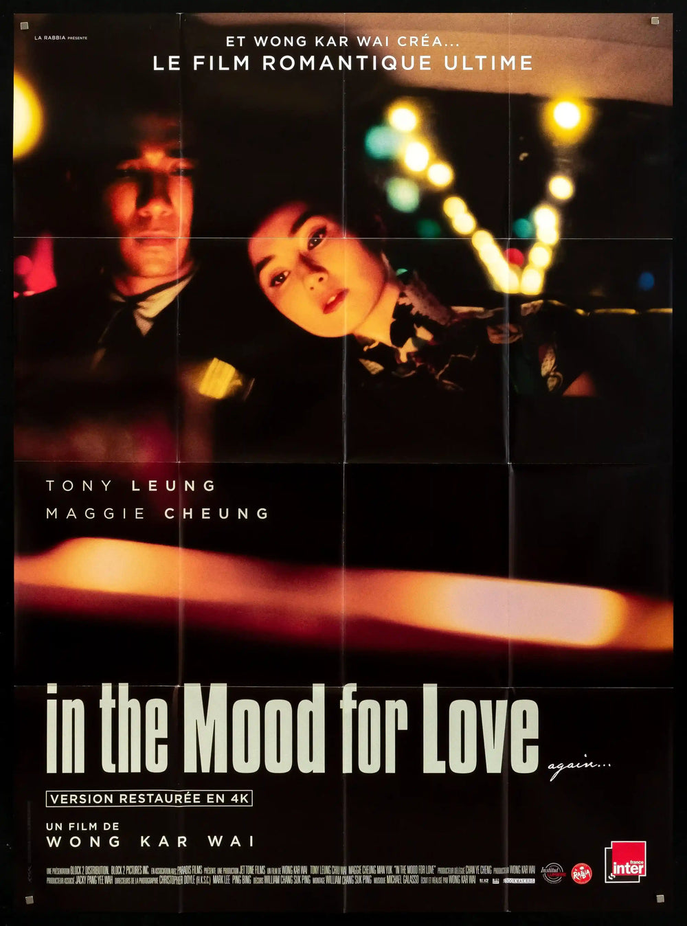 In the Mood For Love Original Vintage Movie Poster
