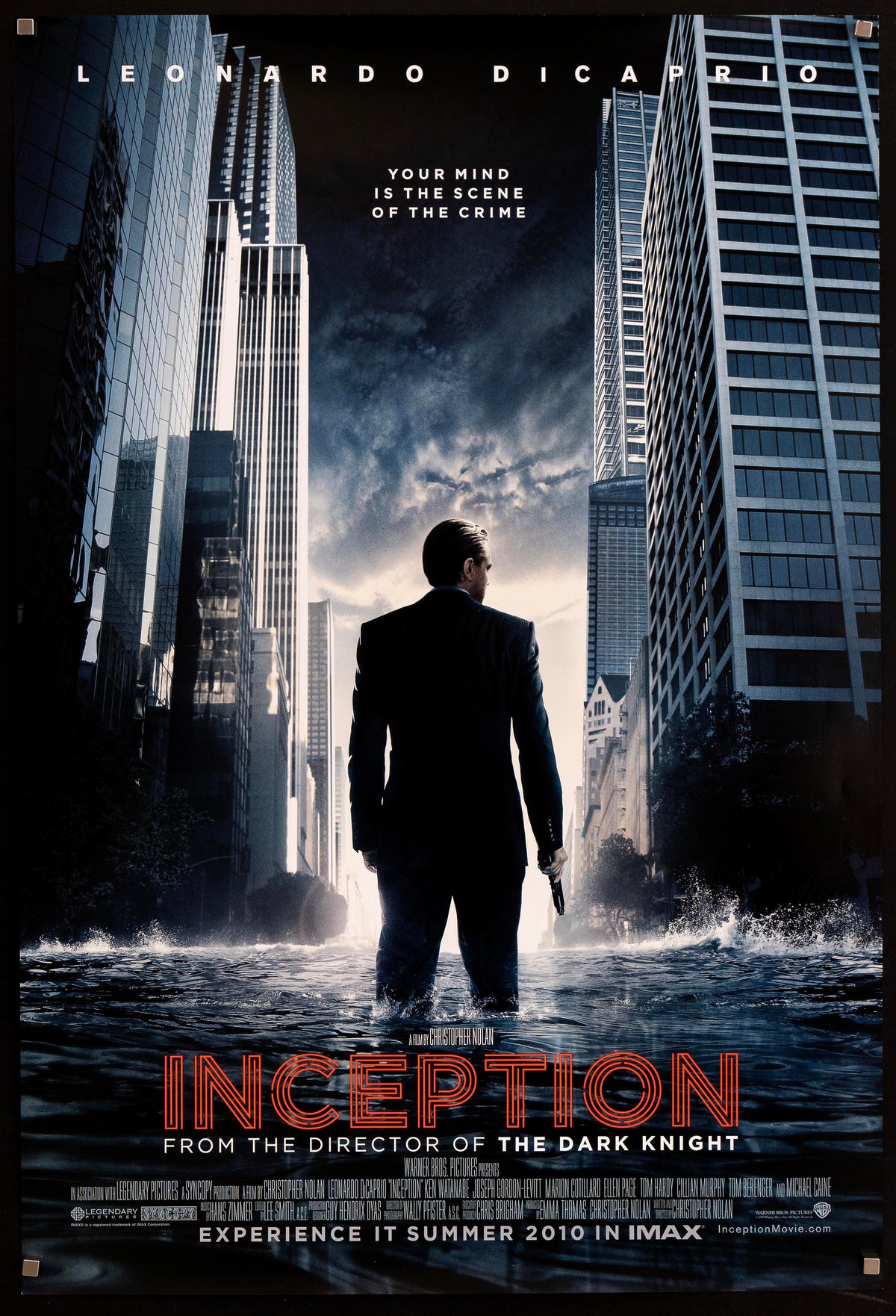 Inception Original Vintage Movie Poster