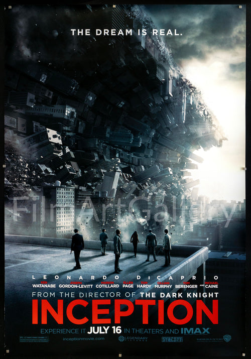 Inception Original Vintage Movie Poster