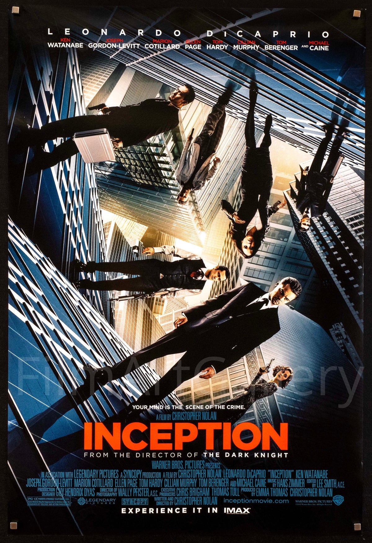 Inception Original Vintage Movie Poster