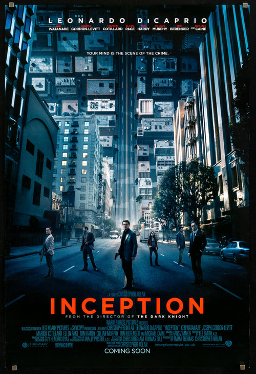 Inception Original Vintage Movie Poster