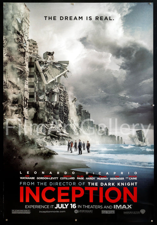 Inception Original Vintage Movie Poster