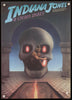 Indiana Jones and the Temple of Doom Czech Mini (11x16) Original Vintage Movie Poster