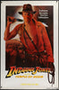 Indiana Jones and the Temple of Doom Original Vintage Movie Poster