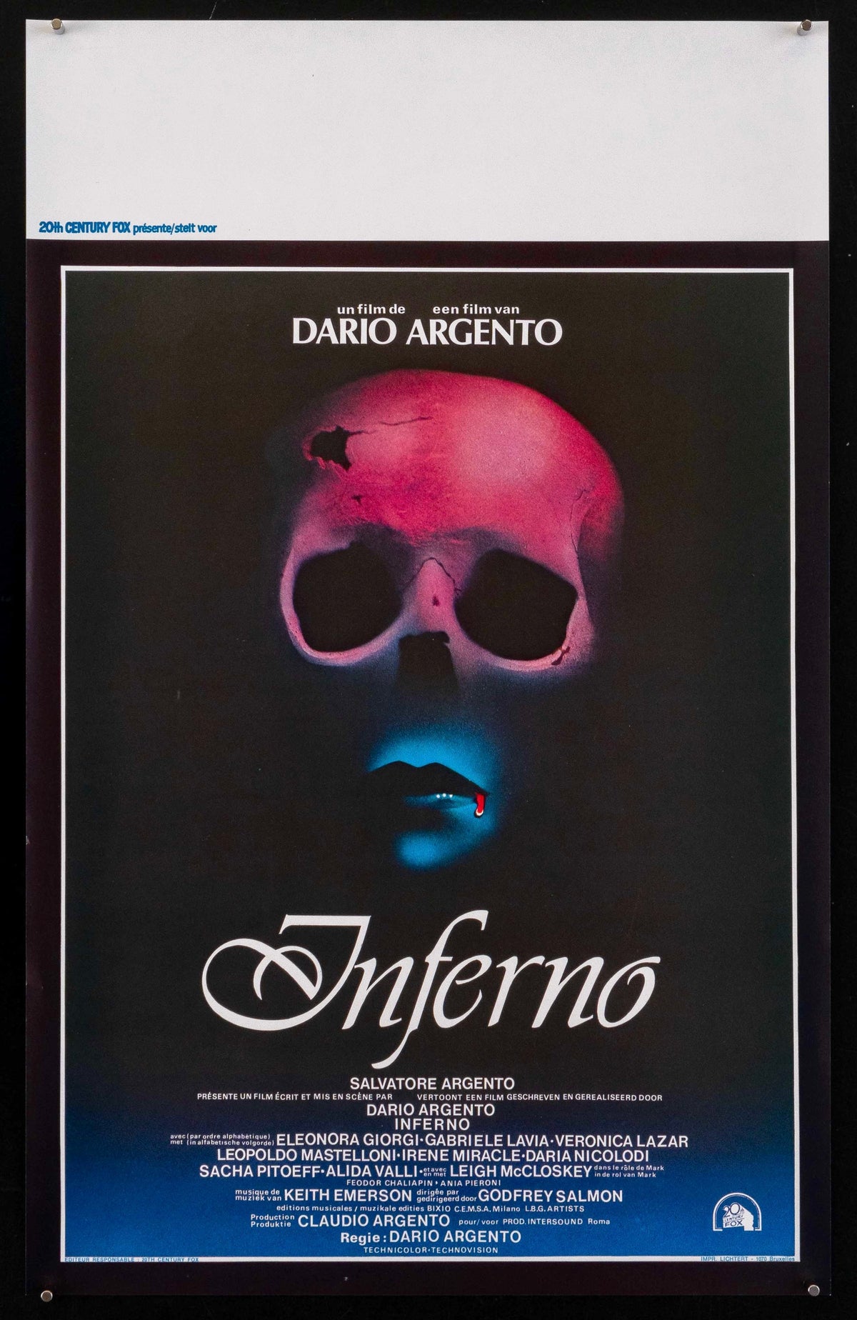 Inferno Original Vintage Movie Poster