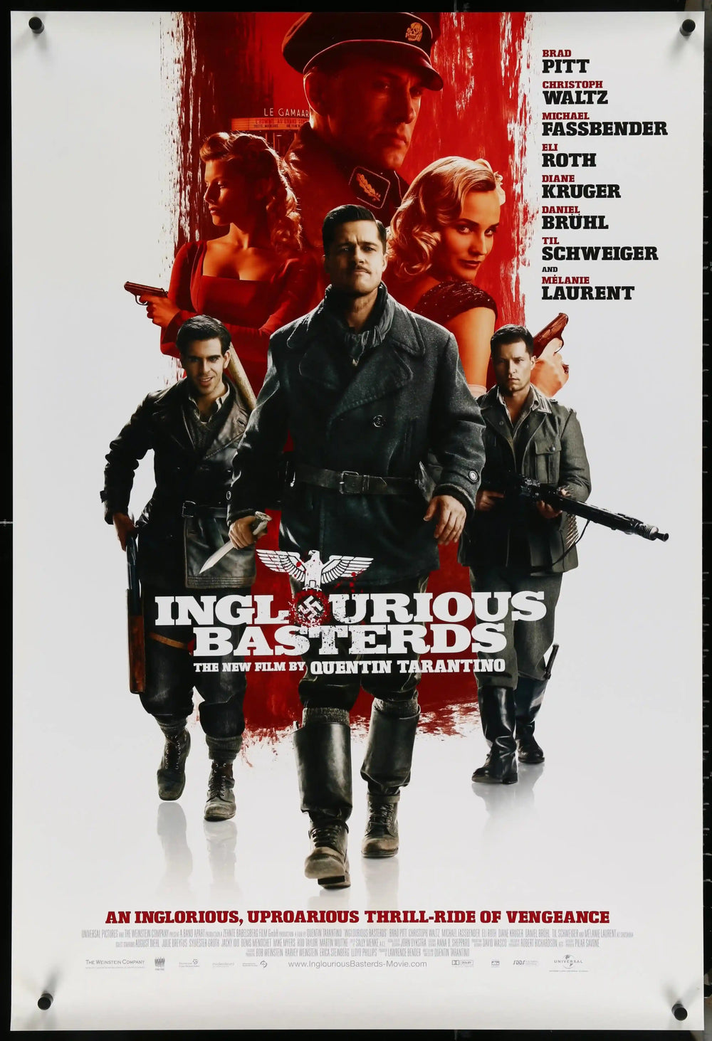 Inglourious Basterds Original Vintage Movie Poster