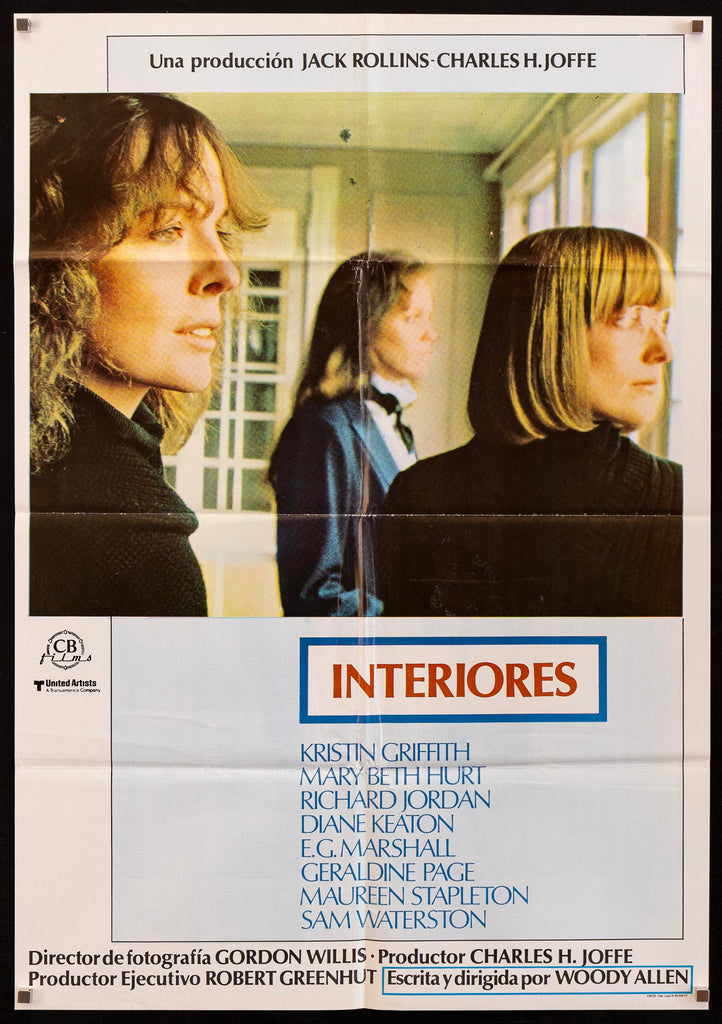 Interiors Original Vintage Movie Poster