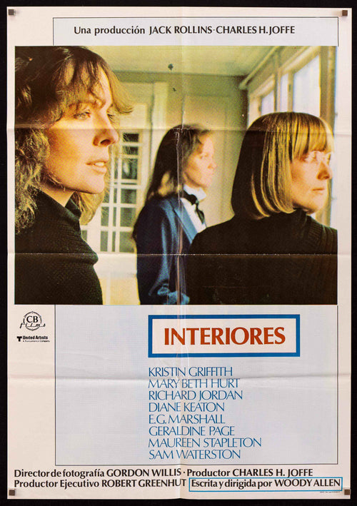 Interiors Original Vintage Movie Poster