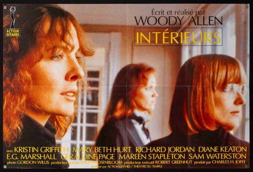Interiors Original Vintage Movie Poster