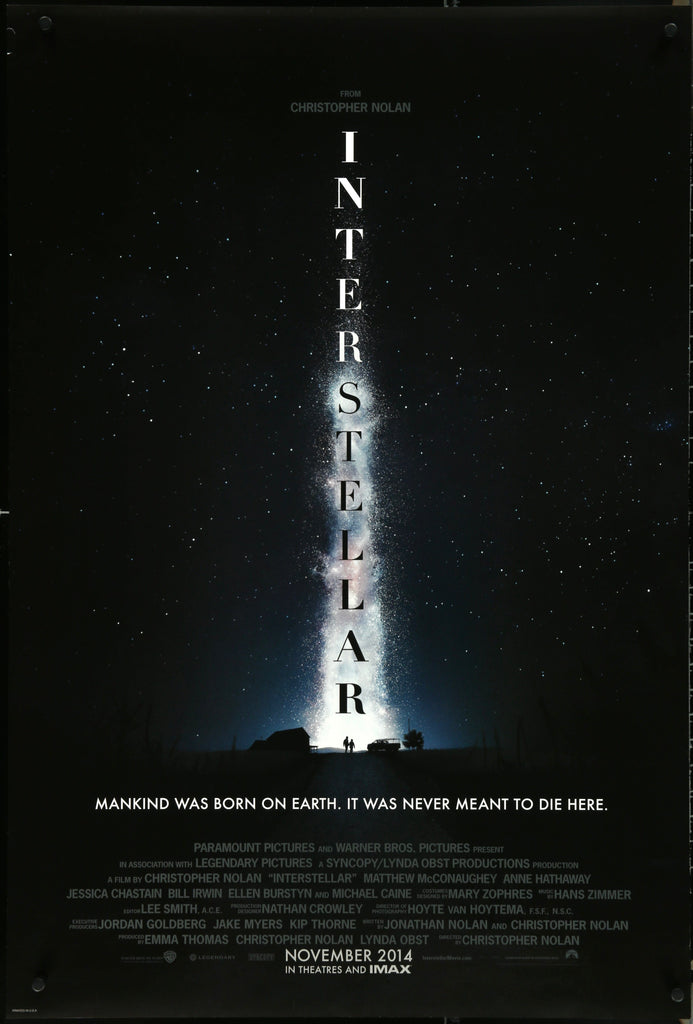 Interstellar Original Vintage Movie Poster