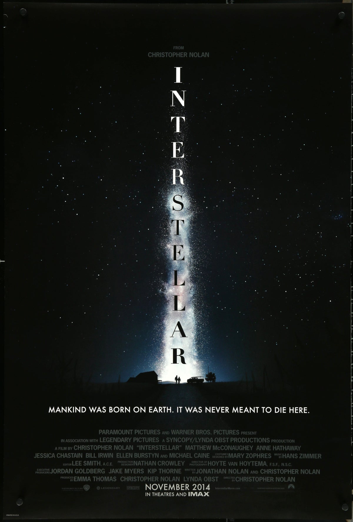 Interstellar Original Vintage Movie Poster