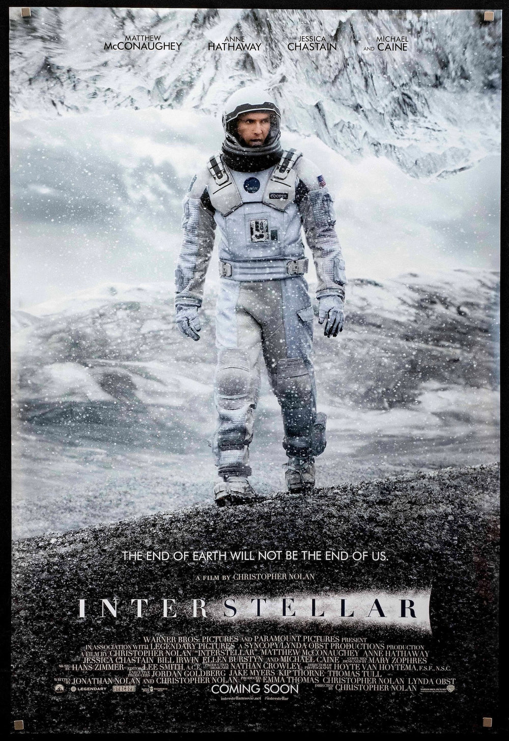 Interstellar Original Vintage Movie Poster