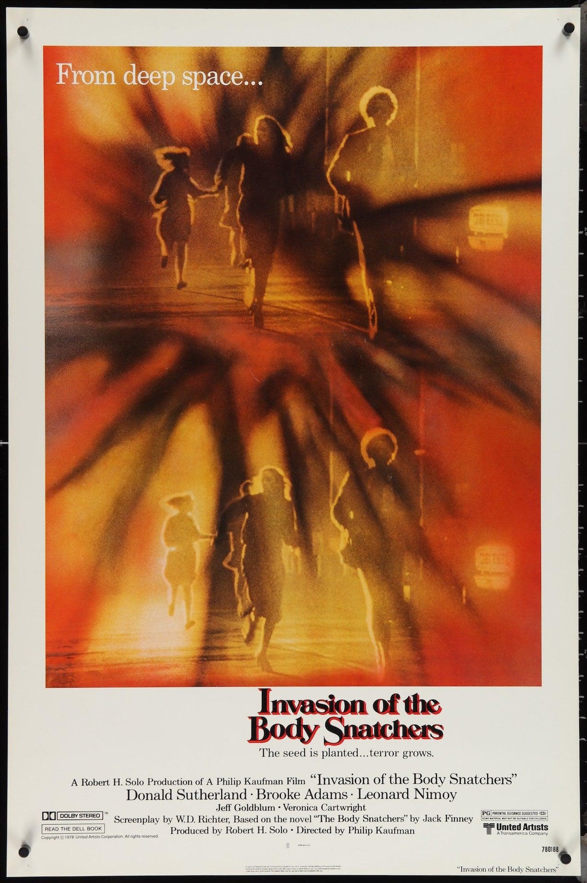 Invasion of the Body Snatchers 1 Sheet (27x41) Original Vintage Movie Poster
