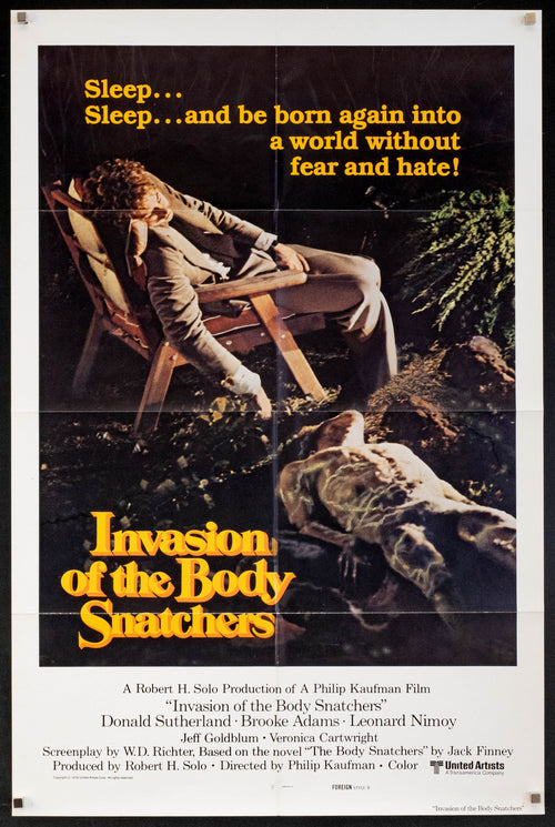 Invasion of the Body Snatchers Original Vintage Movie Poster