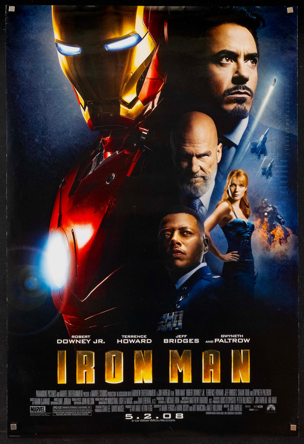 Iron Man Original Vintage Movie Poster
