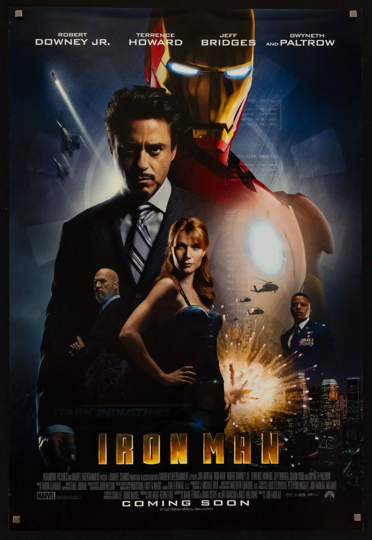 Iron Man Original Vintage Movie Poster