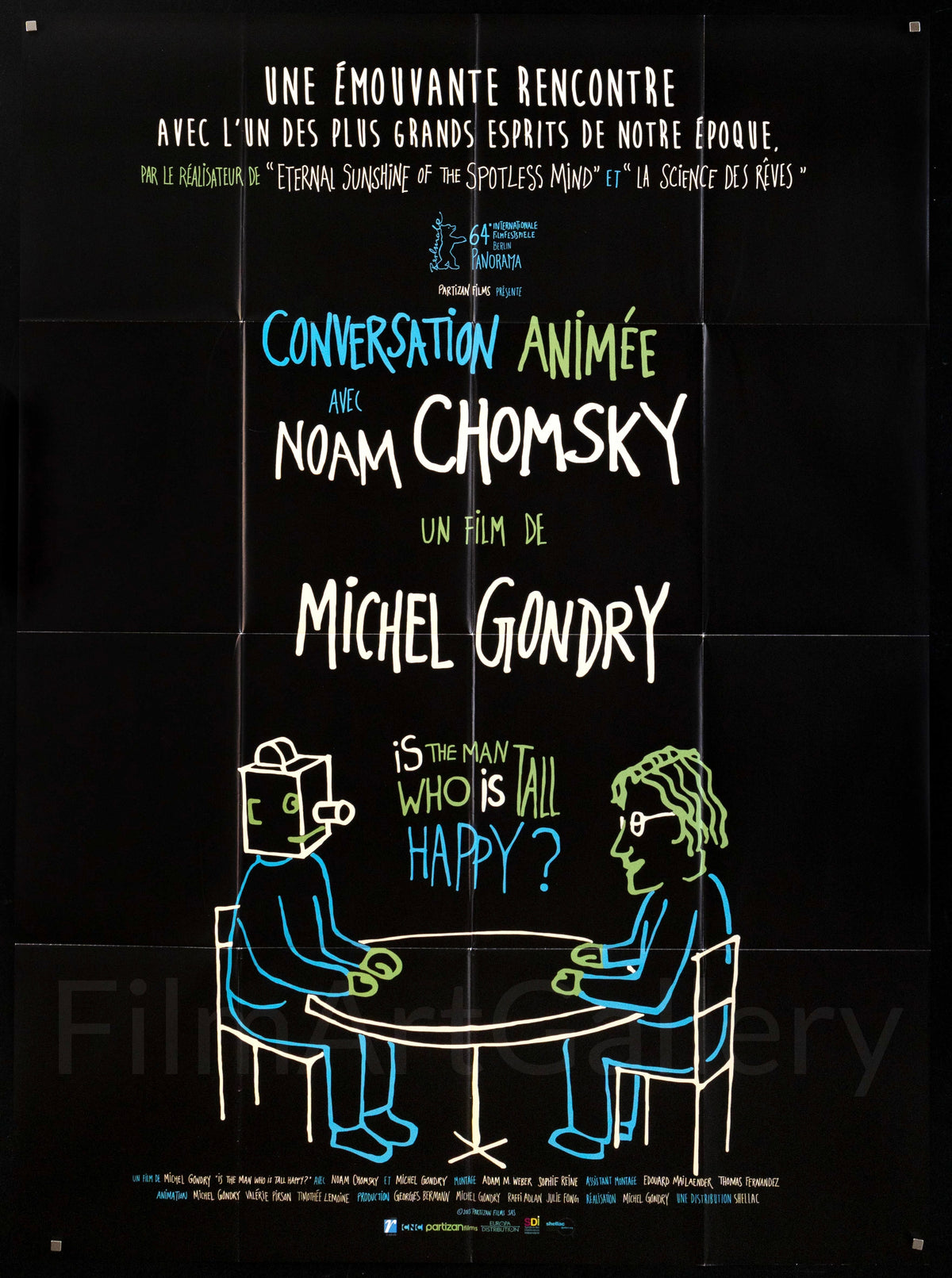 Is the Man Who Is Tall Happy? Original Vintage Movie Poster