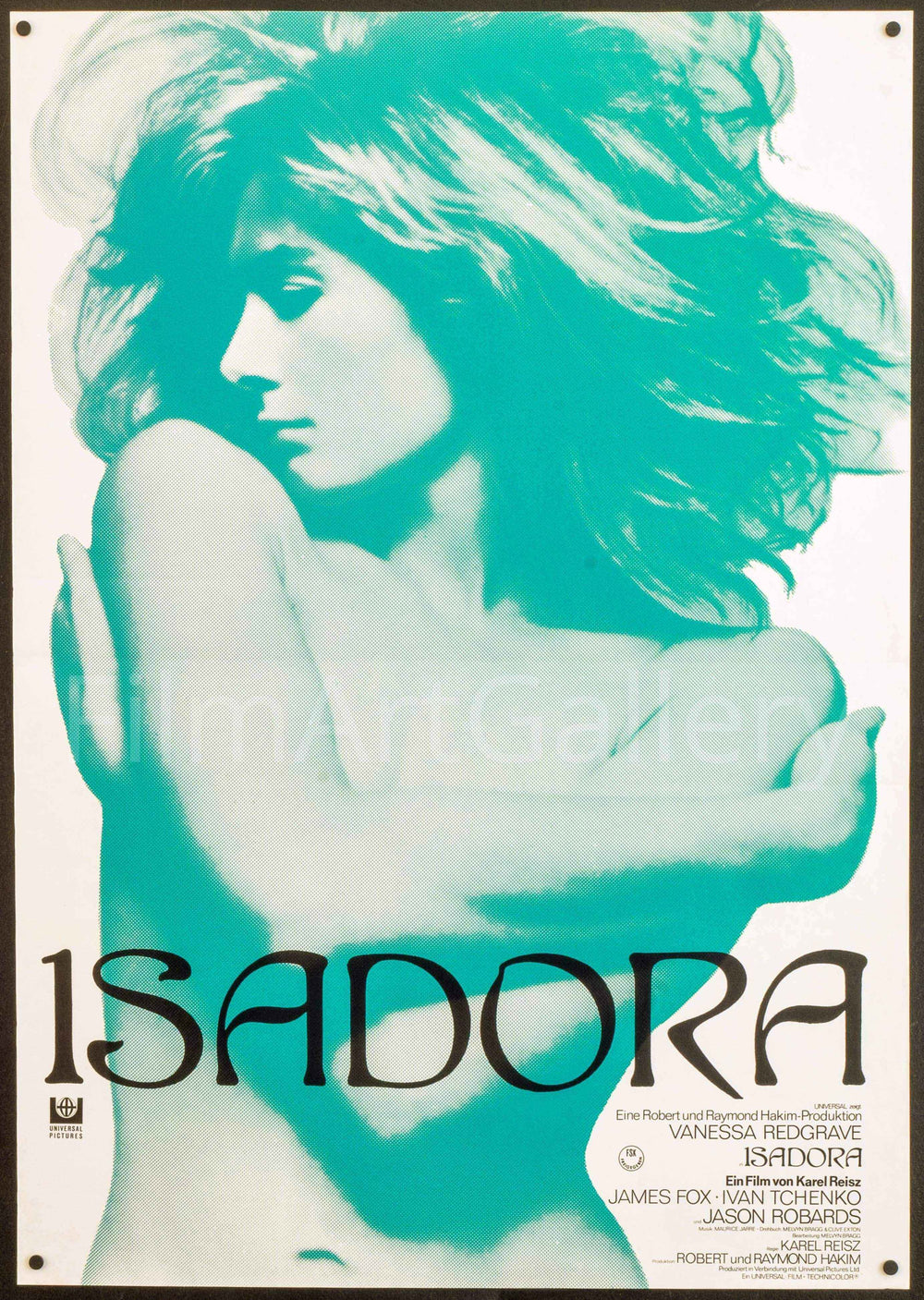 Isadora Original Vintage Movie Poster