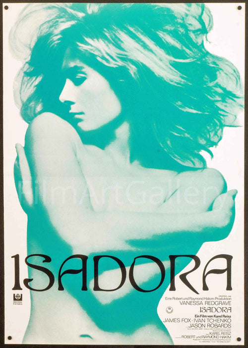 Isadora Original Vintage Movie Poster