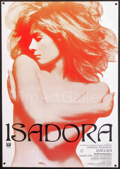 Isadora Original Vintage Movie Poster