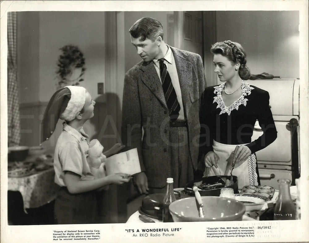 It's a Wonderful Life Original Vintage Movie Poster