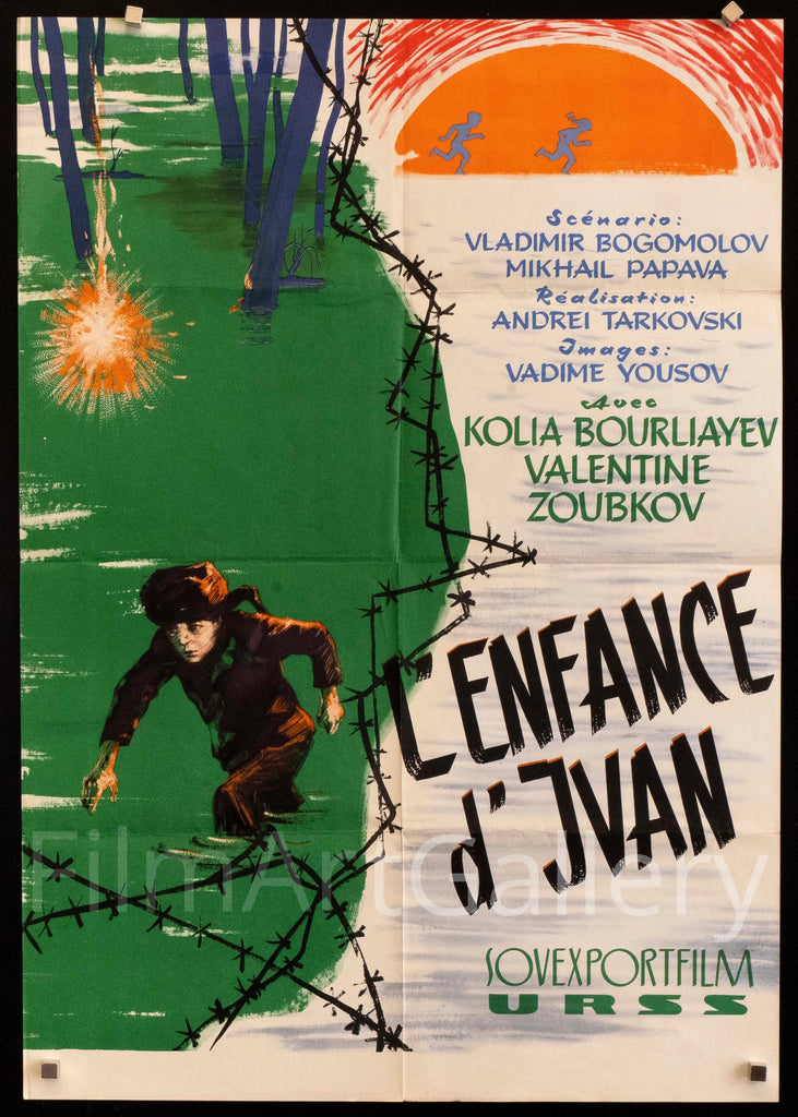 Ivan's Childhood Original Vintage Movie Poster