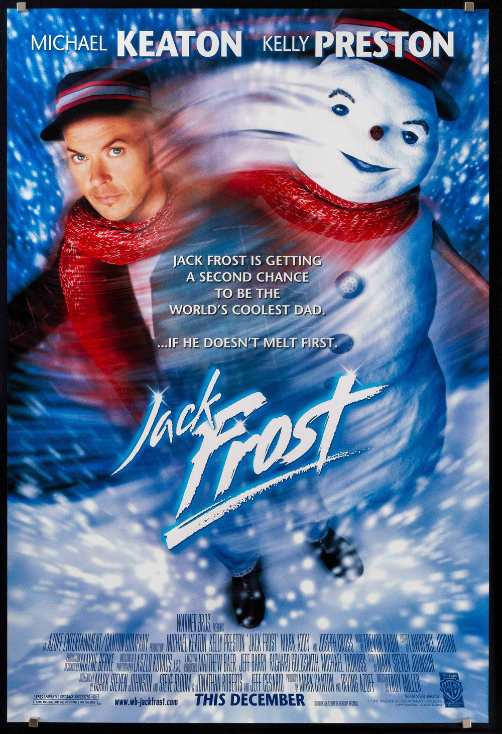 Jack Frost Original Vintage Movie Poster
