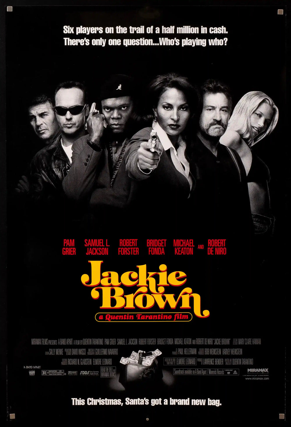 Jackie Brown Original Vintage Movie Poster