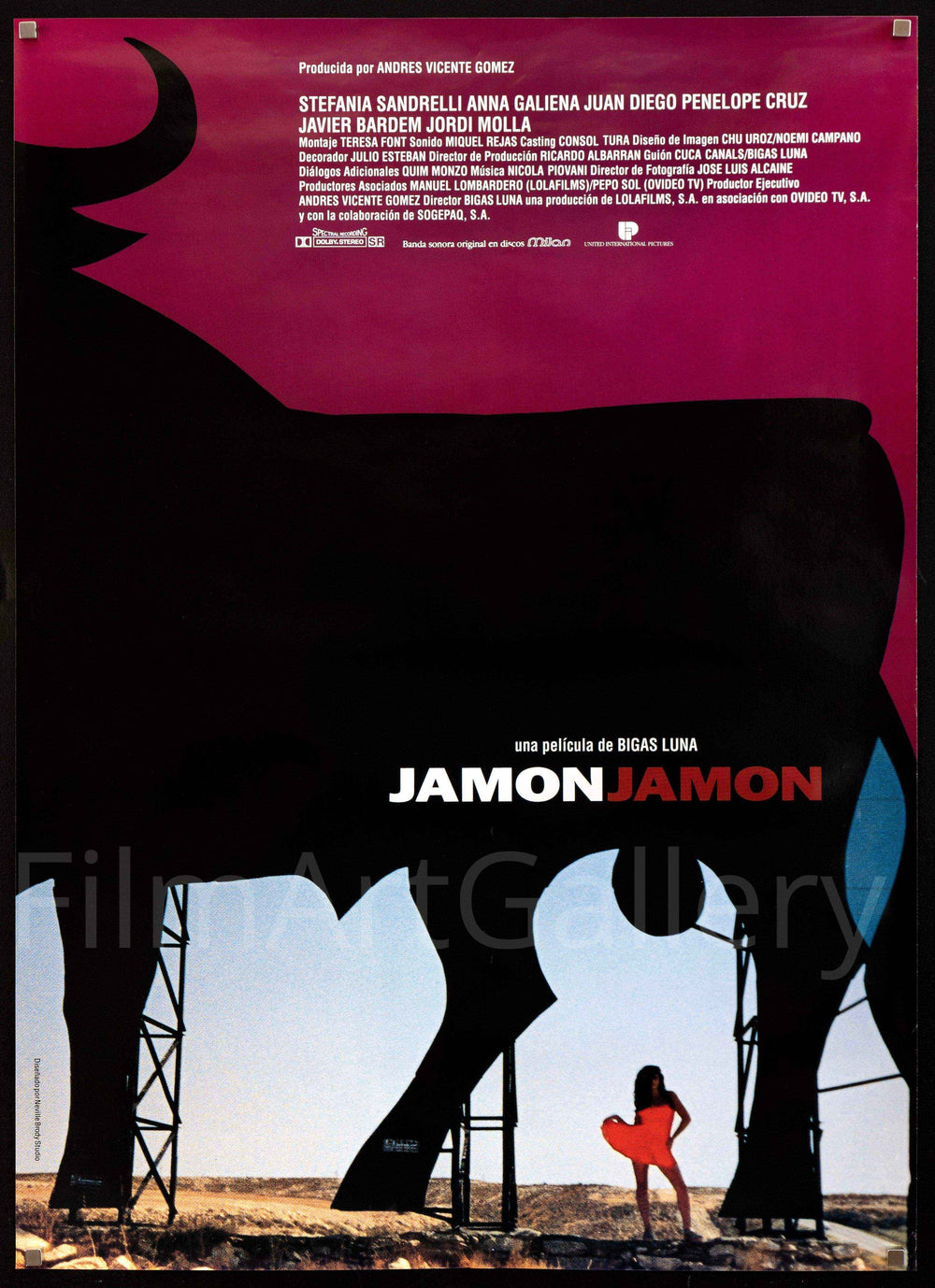 Jambon Jambon (Jamon Jamon) Original Vintage Movie Poster