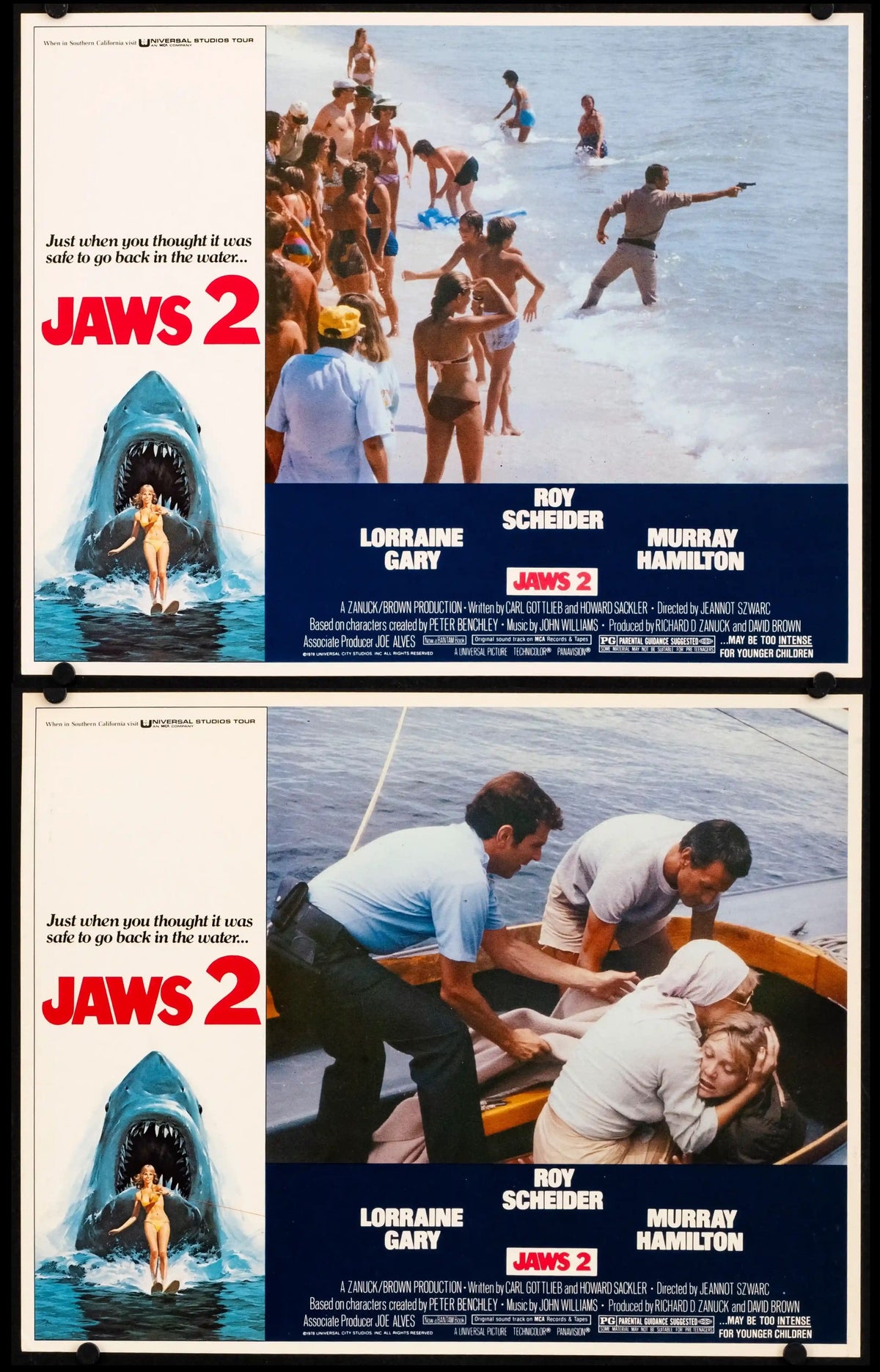 Jaws 2 Original Vintage Movie Poster
