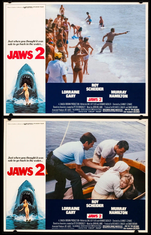 Jaws 2 Original Vintage Movie Poster