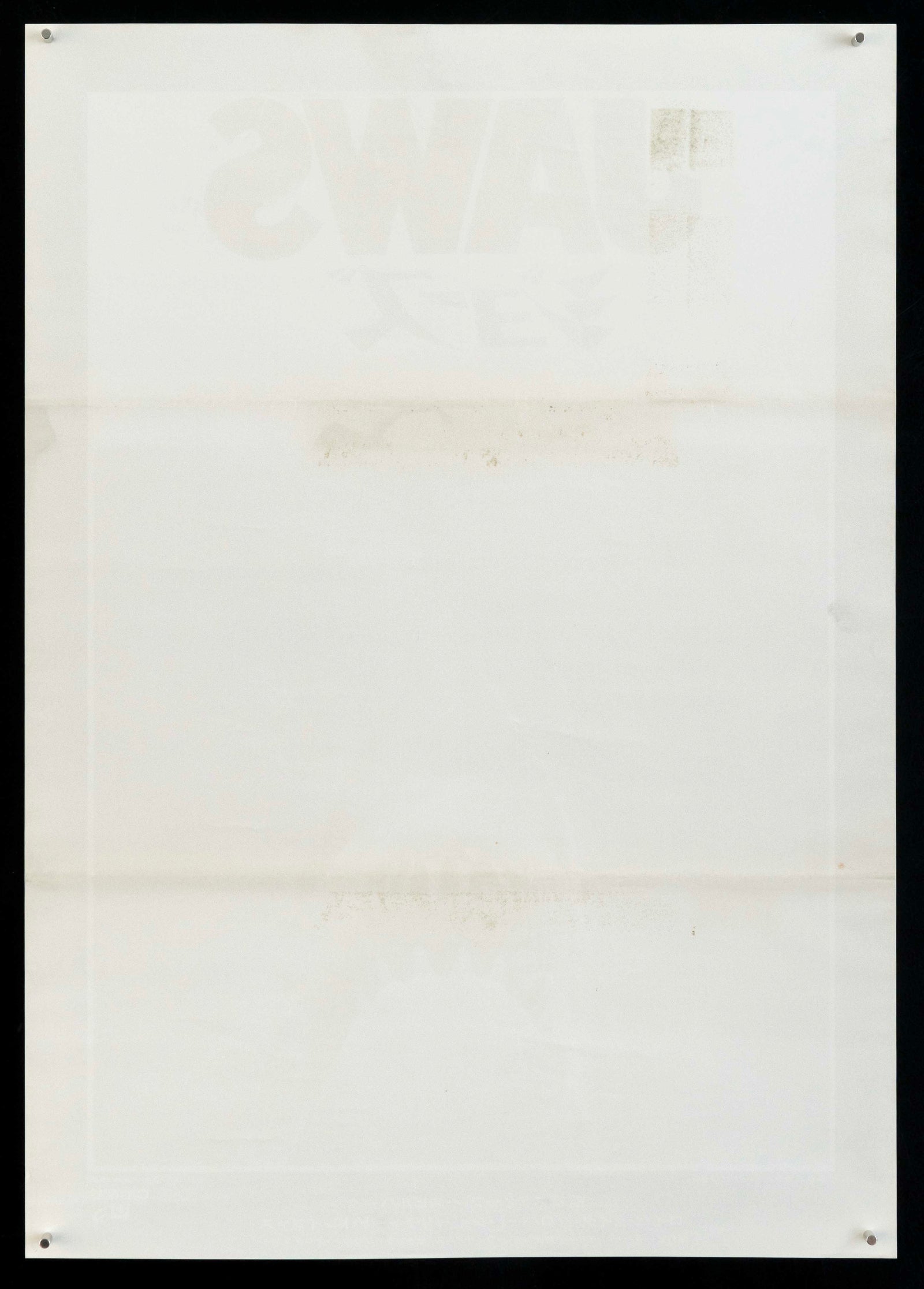 Jaws Original Vintage Movie Poster