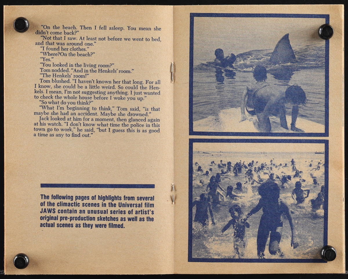 Jaws Original Vintage Movie Poster